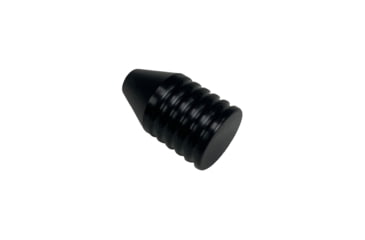 Image of JARD Bolt Action Knob, Fat Ribbed, Outer Diameter 0.875in, Length 1.5in, 5/16x29, Aluminum, Black, 4827