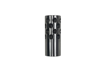 Image of JARD Ported Brake, 7mm Remington Magnum, 1/2x28, 3/4in Diameter, 416 Stainless Steel, Stainless, 4422