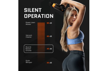 Image of Jawku Chrome Muscle Blaster, Black/Orange, MB-Chrome