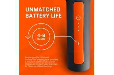 Image of Jawku Chrome Muscle Blaster, Black/Orange, MB-Chrome