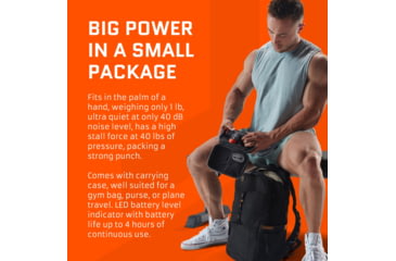 Image of Jawku Mini Muscle Blaster, Black/Orange, MB-Mini