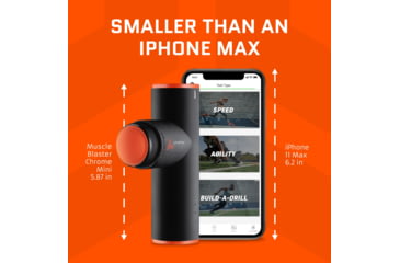 Image of Jawku Mini Muscle Blaster, Black/Orange, MB-Mini