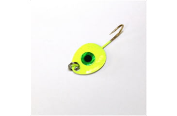 Image of JB Lures GE42AP GEM-N-EYE #4 Chartreuse 2/PACK, GE42AP