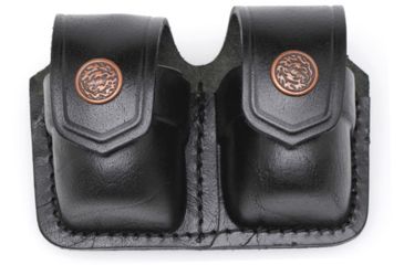 Image of JBP Holsters Double/Single Speedloader Case, 38 Special / .357, Black, 038BLK