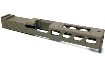 Image of JCS Weapon Designs G17 Bonesaw Slide, RMR Cut, Glock 17, FDE, G17-BSS-RMR-FDE