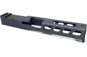 Image of JCS Weapon Designs G17 Bonesaw Slide, RMR Cut, Glock 17, Sniper Grey, G17-BSS-RMR-SGR