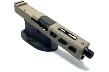 Image of JCS Weapon Designs G19 Bonesaw Slide, RMR Cut, Glock 19, FDE, G19-BSS-RMR-FDE