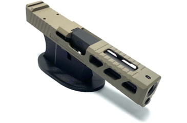 Image of JCS Weapon Designs G19 Bonesaw Slide, RMR Cut, Glock 19, FDE, G19-BSS-RMR-FDE