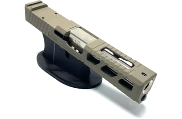 Image of JCS Weapon Designs G19 Bonesaw Slide, RMR Cut, Glock 19, FDE, G19-BSS-RMR-FDE