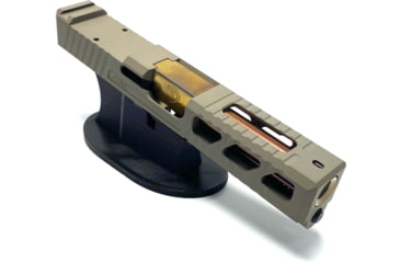Image of JCS Weapon Designs G19 Bonesaw Slide, RMR Cut, Glock 19, FDE, G19-BSS-RMR-FDE