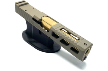 Image of JCS Weapon Designs G19 Bonesaw Slide, RMR Cut, Glock 19, FDE, G19-BSS-RMR-FDE