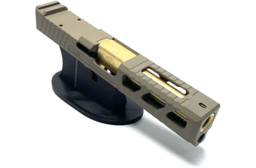 Image of JCS Weapon Designs G19 Bonesaw Slide, RMR Cut, Glock 19, FDE, G19-BSS-RMR-FDE