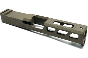 Image of JCS Weapon Designs G19 Bonesaw Slide, RMR Cut, Glock 19, FDE, G19-BSS-RMR-FDE