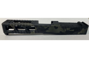 Image of JCS Weapon Designs G19 Bonesaw Slide, RMR Cut, Glock 19, Multicam Black, G19-BSS-RMR-MCB