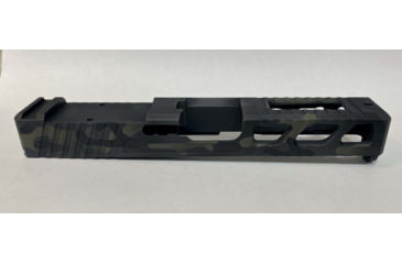 Image of JCS Weapon Designs G19 Bonesaw Slide, RMR Cut, Glock 19, Multicam Black, G19-BSS-RMR-MCB