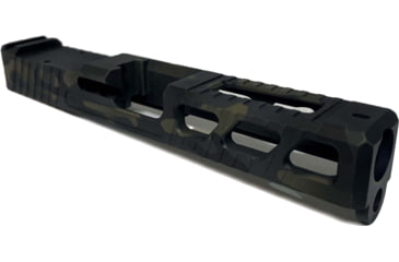 Image of JCS Weapon Designs G19 Bonesaw Slide, RMR Cut, Glock 19, Multicam Black, G19-BSS-RMR-MCB