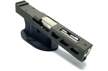 Image of JCS Weapon Designs G19 Bonesaw Slide, RMR Cut, Glock 19, OD Green, G19-BSS-RMR-ODG