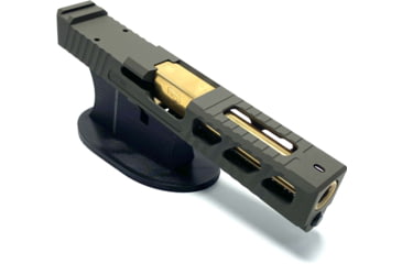Image of JCS Weapon Designs G19 Bonesaw Slide, RMR Cut, Glock 19, OD Green, G19-BSS-RMR-ODG