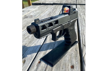 Image of JCS Weapon Designs G19 Bonesaw Slide, RMR Cut, Glock 19, OD Green, G19-BSS-RMR-ODG