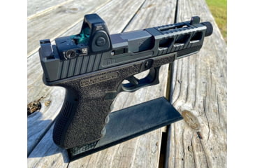 Image of JCS Weapon Designs G19 Bonesaw Slide, RMR Cut, Glock 19, OD Green, G19-BSS-RMR-ODG
