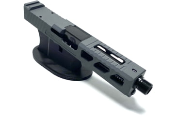Image of JCS Weapon Designs G19 Bonesaw Slide, RMR Cut, Glock 19, Sniper Grey, G19-BSS-RMR-SGR