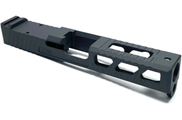 Image of JCS Weapon Designs G19 Bonesaw Slide, RMR Cut, Glock 19, Sniper Grey, G19-BSS-RMR-SGR