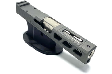 Image of JCS Weapon Designs G19 Bonesaw Slide, RMR Cut, Glock 19, Tungsten, G19-BSS-RMR-TUN