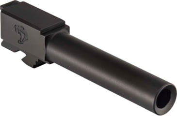 Image of JCS Weapon Designs G19 V1 Flushed/Crowned Match Grade Drop In Barrel, Black Nitride, G19-BBL-V1FC-BLKN