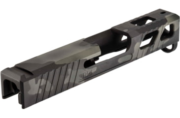 Image of JCS Weapon Designs G43 Bonesaw Slide, No Cut, Glock 43/43X/Polymer 80, Multicam Black, G43-BSS-NO-MCB, EDEMO1