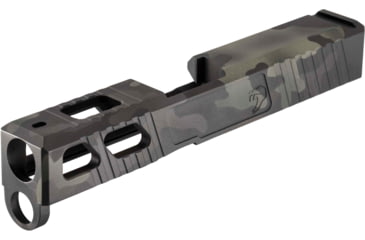 Image of JCS Weapon Designs G43 Bonesaw Slide, No Cut, Glock 43/43X/Polymer 80, Multicam Black, G43-BSS-NO-MCB, EDEMO1