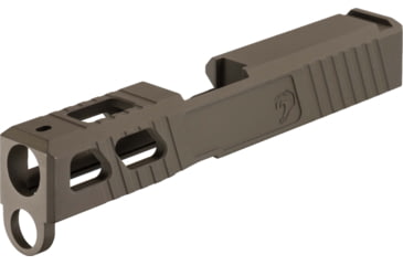 Image of JCS Weapon Designs G43 Bonesaw Slide, No Cut, Glock 43/43X/Polymer 80, OD Green, G43-BSS-NO-ODG
