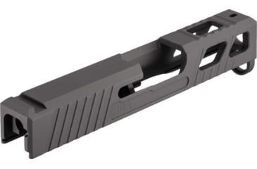 Image of JCS Weapon Designs G43 Bonesaw Slide, No Cut, Glock 43/43X/Polymer 80, Sniper Grey, G43-BSS-NO-SGR