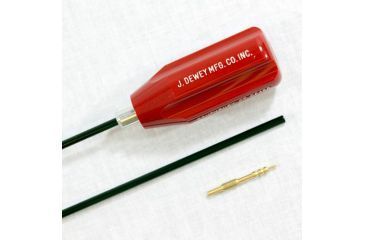 Image of J. Dewey 17C-11 Dewey Nylon Coated Rod, Red/Black, n/a 17C11