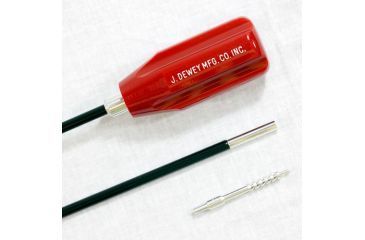 Image of J. Dewey .27 cal. &amp; up 36" Copper Eliminator rod, Red/Black/Silver, n/a 30CA36