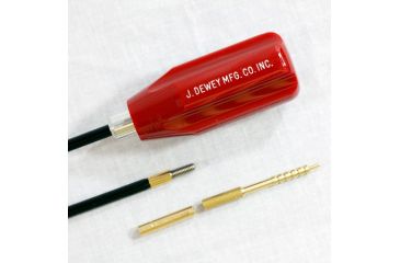 Image of J. Dewey 22C-36 Dewey Nylon Coated Rod, Red/Black, n/a 22C36, EDEMO1