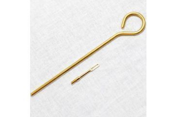 Image of J. Dewey 4-LB One piece Rod Loop with #2245-L loop, Brass, n/a 4LB