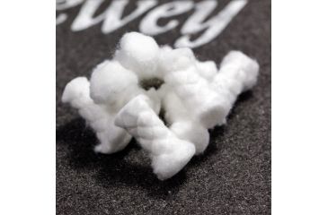 Image of J. Dewey CT-1   3/8in. x 1in. Cotton Rolls (50 pack), White, n/a CT-1