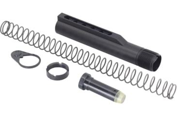 Image of JE Machine Tech .308 Carbine Buffer Tube Combo, DPMS LR308 Carbine / AR10 Carbine Length Buffer Tube, Black, PS-BTM Combo-308