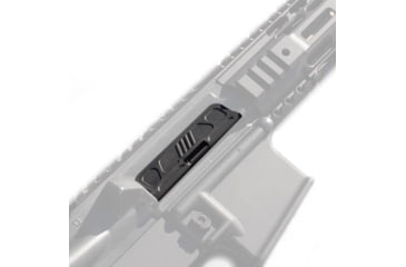 Image of JE Machine Tech AR-15 .223/5.56 QD Lightweight Dust Cover, Black, PS-DC4B