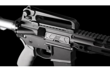Image of JE Machine Tech AR-15 .223/5.56 QD Lightweight Dust Cover, Black, PS-DC4B