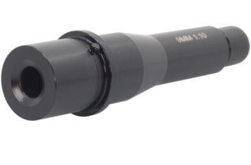Image of JE Machine Tech AR-15 9mm Threaded Pistol Barrel, 4.5in, 1-10 Twist, Direct Blowback, 1/2x36, 4150 CrMoV Steel, Nitride, Black, PS-BAL23
