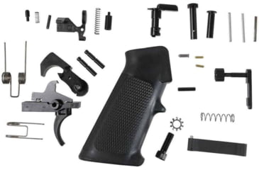 Image of JE Machine Tech AR-15 Lower Parts Kit, Black, TS-LPKAR15