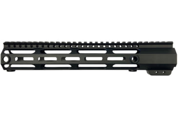 Image of JE Machine Tech AR-15 M-Lok Versatile Free Float Handguard, 12in, Barrel Nut Included, Black, PS-223MLK12IBLK