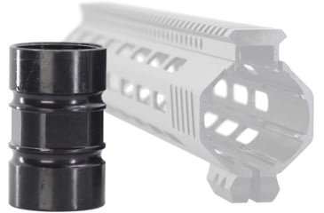 Image of JE Machine Tech AR-15 Ultra-Lightweight Minimalist Full Top Rail Handguard, 15in, Black, PS-223MLK15KBLK-F