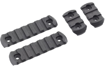 Image of JE Machine Tech AR-15 Ultra-Lightweight Minimalist Full Top Rail Handguard, 15in, Black, PS-223MLK15KBLK-F