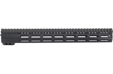Image of JE Machine Tech AR-15 Ultra-Lightweight Minimalist Full Top Rail Handguard, 15in, Black, PS-223MLK15KBLK-F
