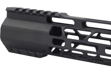 Image of JE Machine Tech AR-15 Ultralightweight M-Lok Free Float Handguard, 15in, Black, PS-223MLK15JBLK