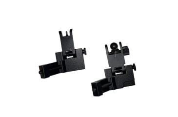 Image of JE Machine Tech Offset Fixed Front and Rear Sight, Black, TS-PS9B-AL