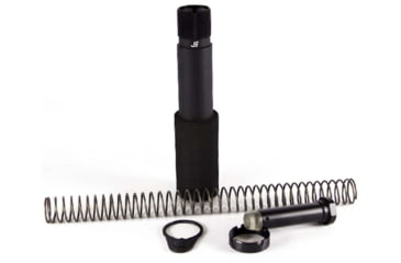 Image of JE Machine Tech AR15 Receiver Extension Pistol Buffer Tube Combo Kit w/o Foam, Black, PS-BTP COMBO-NF