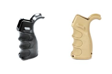 Image of J&amp;E Machine Tech Ergonomic Advanced Grip, Black, Tan